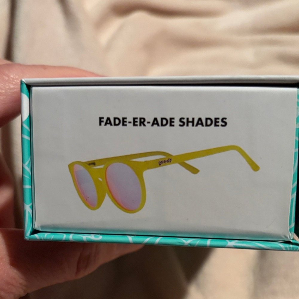 Goodr Yellow Sunglasses Brand New